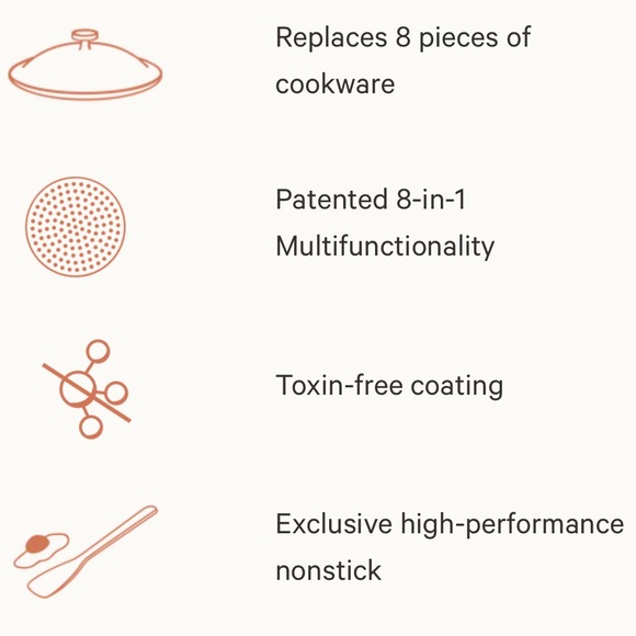 Our Place Always Pan & x2 Spruce Steamers - Picture 16 of 16